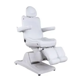 מיטה חשמלית לפדיקור. מפוארת, בעלת 3 מנועים ורגליים פניאומאטיות מפוצלות
