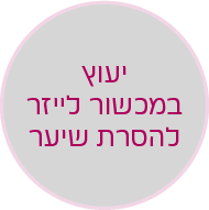 כפתור יעוץ במכשור לייזר